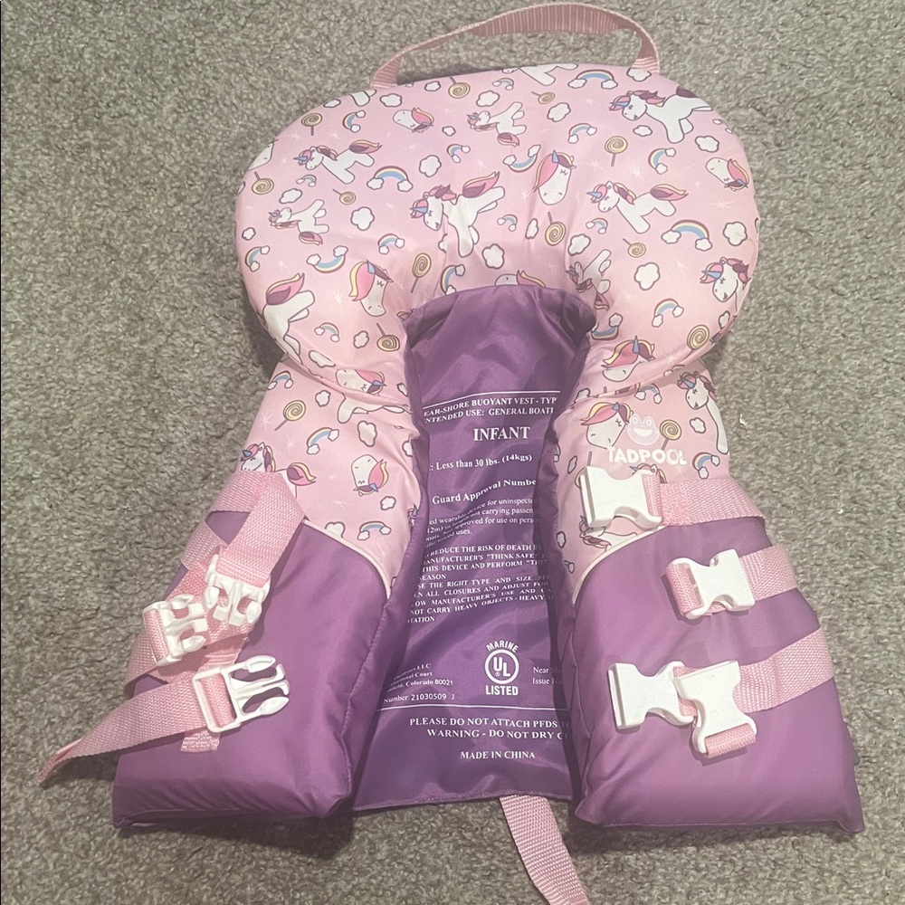 Ty Purple Infant Life Vest